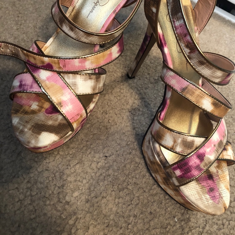 Jessica Simpson high heels